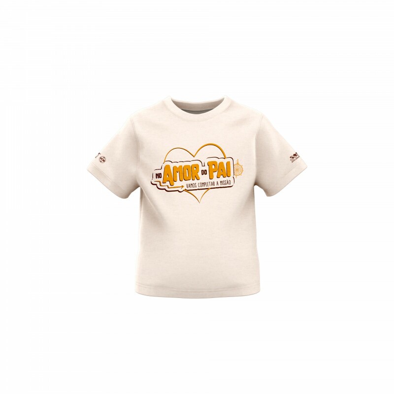 Camisa - Camp. 2025 - Off White - (Infantil) 
