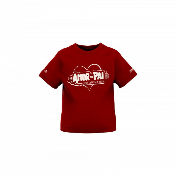 Camisa - Camp. 2025 - Vermelha - (Infantil) 