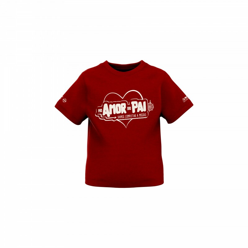Camisa - Camp. 2025 - Vermelha - (Infantil) 