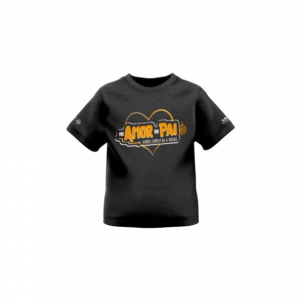Camisa - Camp. 2025 - Preta - (Infantil) 