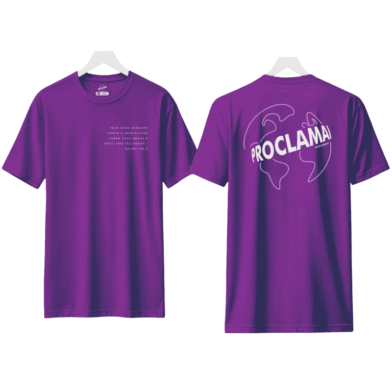 Camisa - Proclamai - Roxa